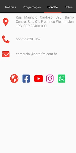 Barril FM 105.7 Screenshot 3