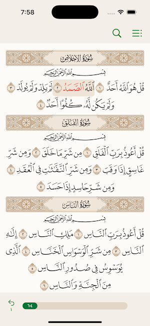 Tanzil - Quran Kareem Screenshot 2