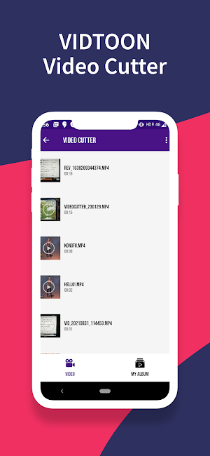 Vidtoon Video Editor Screenshot 1