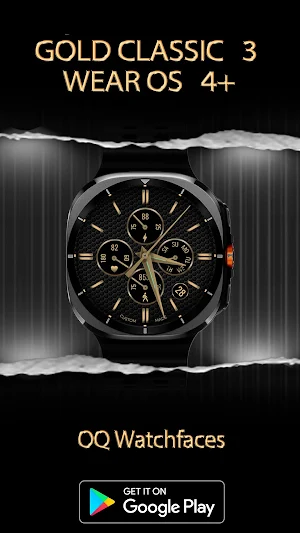 Gold Classic 3 WF Wear OS 4+ Screenshot 0