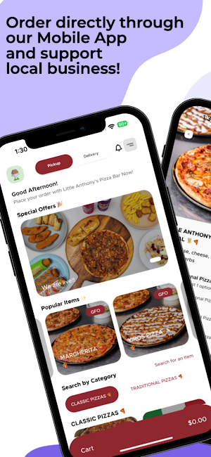 Little Anthony's Pizza Bar Screenshot 0