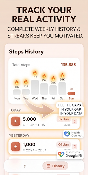 AddMySteps - Add Steps Screenshot 3