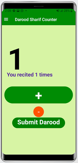Digital Darood Counter Screenshot 1