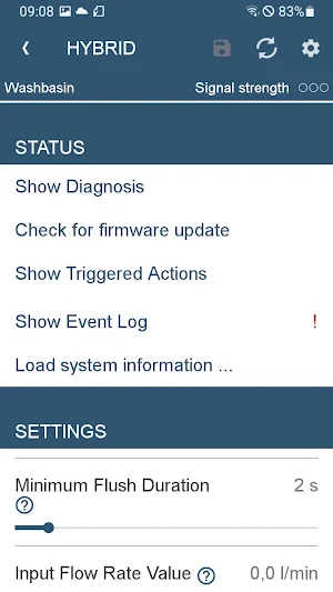 SmartFlow by Ideal Standard Screenshot 2
