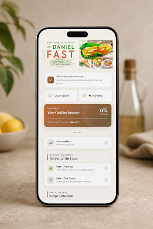 Daniel Fast Guide Plan Screenshot 1
