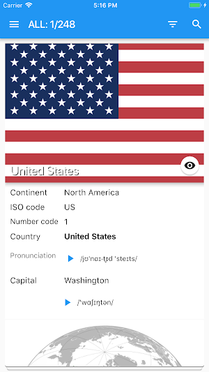 iFlag - Flags of all countries Screenshot 0