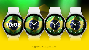 Brazil Flag Watch Face Screenshot 2