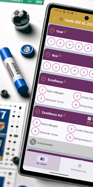 Checklist Cards Fifa 365-XL 25 Screenshot 0
