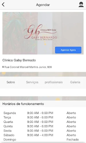 CLÍNICA GABY BERNARDO Screenshot 1