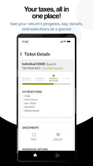 SAM Client Portal Screenshot 1