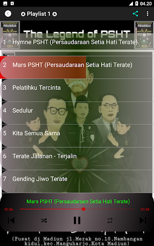 Lagu PSHT Terate Emas 1 Abad Screenshot 2