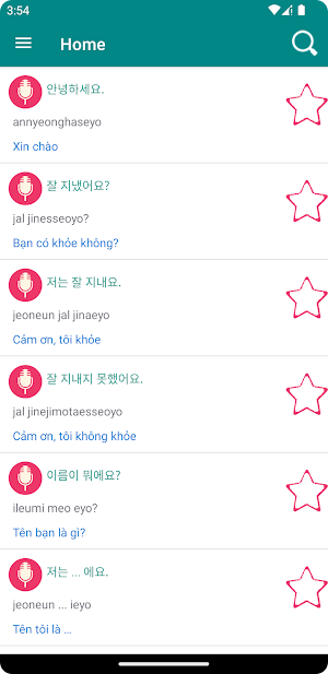 Giao Tiếp Tiếng Hàn Quốc Screenshot 0