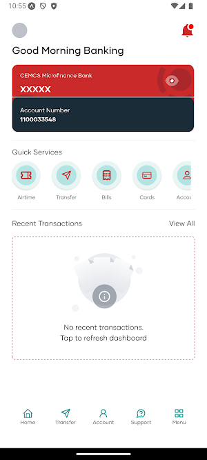 CEMCS Microfinance Bank Screenshot 2