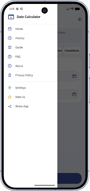 Date Calculator Screenshot 2