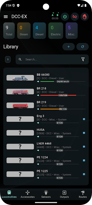DCC-EX Cab Screenshot 1