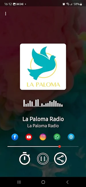 La Paloma Radio Screenshot 1