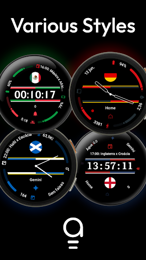 AD Global Cup - Watch Face Screenshot 3