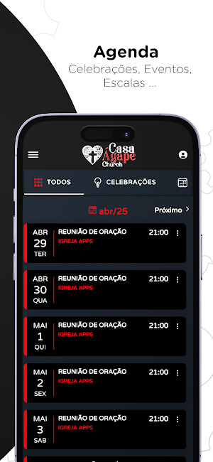 COMUNIDADE CRISTÃ CASA ÁGAPE Screenshot 3