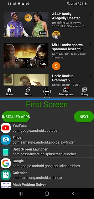 Split Screen Launcher Screenshot 3
