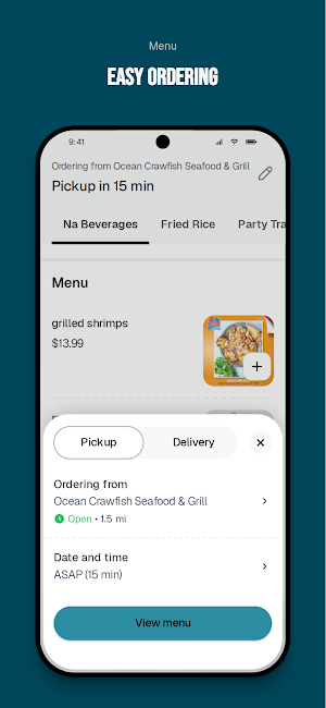 Ocean Crawfish Seafood & Grill Screenshot 2