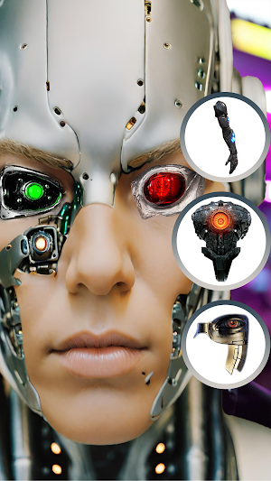 Cyborg Camera Photo Editor Screenshot 0