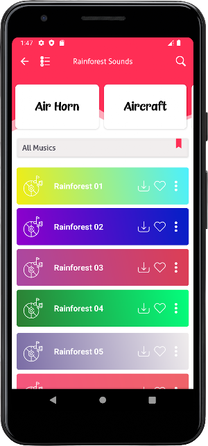 Rainforest Sounds Screenshot 1
