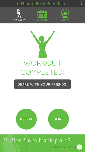 6 Minute Back Pain Relief Screenshot 3