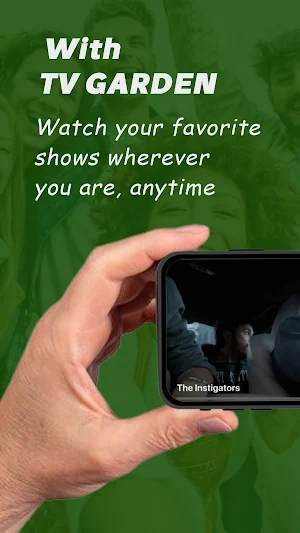 Garden Live TV Player App Screenshot 1