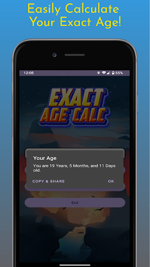 Exact Age Calc Screenshot 2