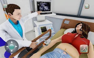 Pregnant Mother Life Simulator: Pregnancy Games 3D Screenshot 1