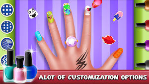 Nail Art Salon Makeover: Fashion Games Screenshot 0
