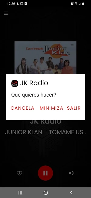 JK Radio Screenshot 2