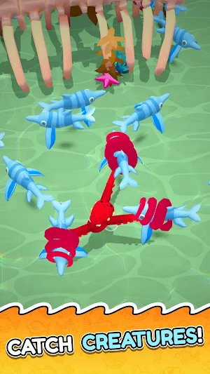 Octopus Invasion: Eat & Evolve Screenshot 1
