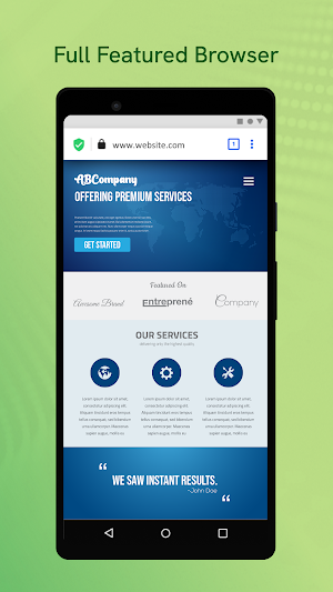 Privacy Expert: Safe Browser Screenshot 3