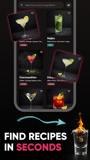 Cocktail Recipes: Bar Drinks Screenshot 2