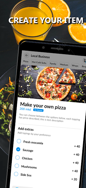 Click Order Screenshot 2