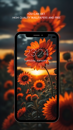 Sunflower Wallpaper HD Screenshot 0