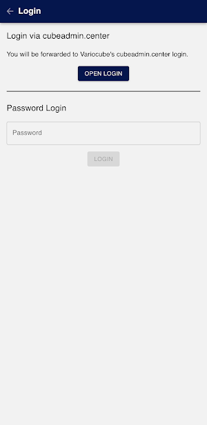Variocube Service Lock Screenshot 1
