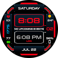 WR 006 Duo Digital Watch Face