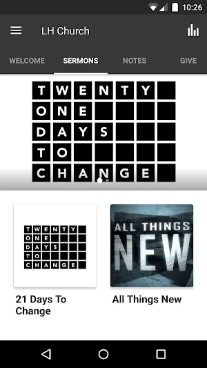 Lighthouse Church App Screenshot 1