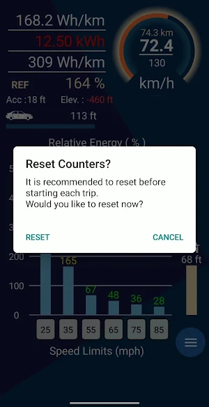Car Energy Metering Dashboard Screenshot 3