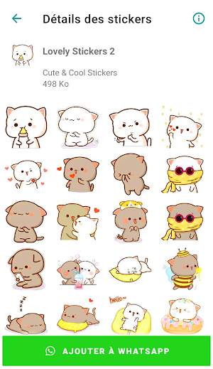 Mochi Cat Stickers - WASticker Screenshot 2