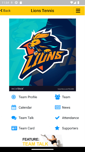 SportApp Screenshot 0
