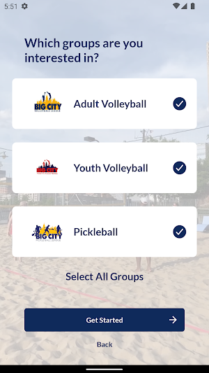 Big City Volleyball Screenshot 1