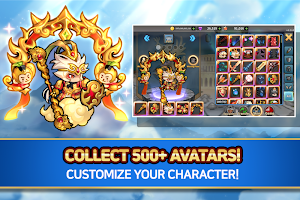Raid the Dungeon : Idle RPG Heroes AFK or Tap Tap Screenshot 2