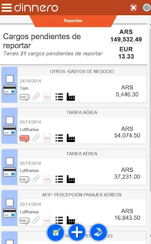 DINNERO EXP Screenshot 2