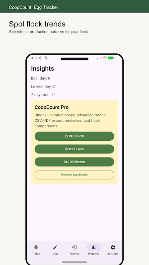 CoopCount: Egg Tracker Screenshot 3