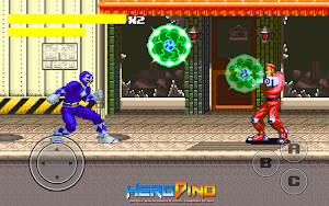 Hero Dino Battle Ninja Ranger Steel Samurai Retro Screenshot 2