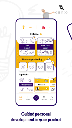 Genio: Self-Coaching App Screenshot 0