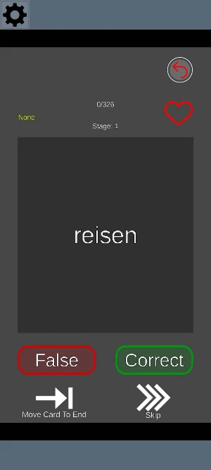 Basic Flashcards Screenshot 1
